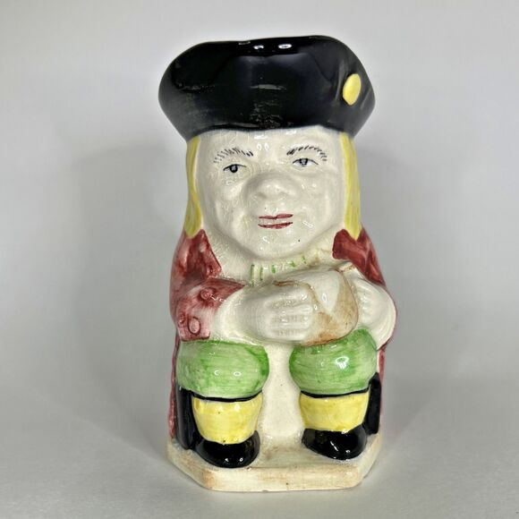 Vintage Toby Mug Pitcher Barware Man Cave Sitting Chair Colonial Paramount - Picture 1 of 6